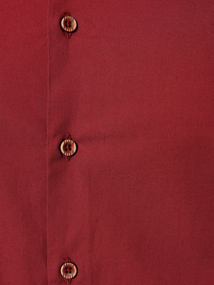 Solid Maroon Shirts