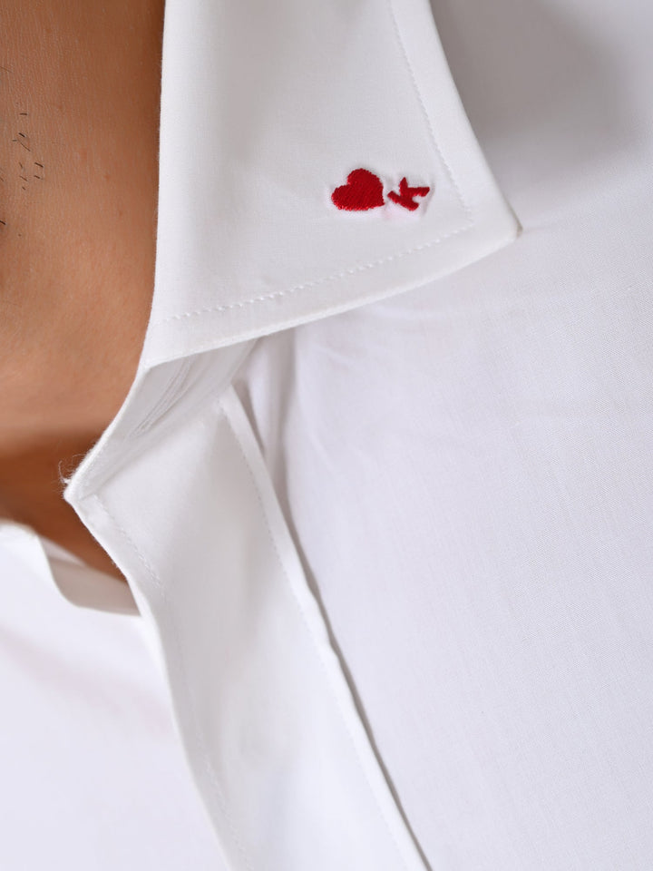 Embroidered Cotton Rummy Poker Shirts