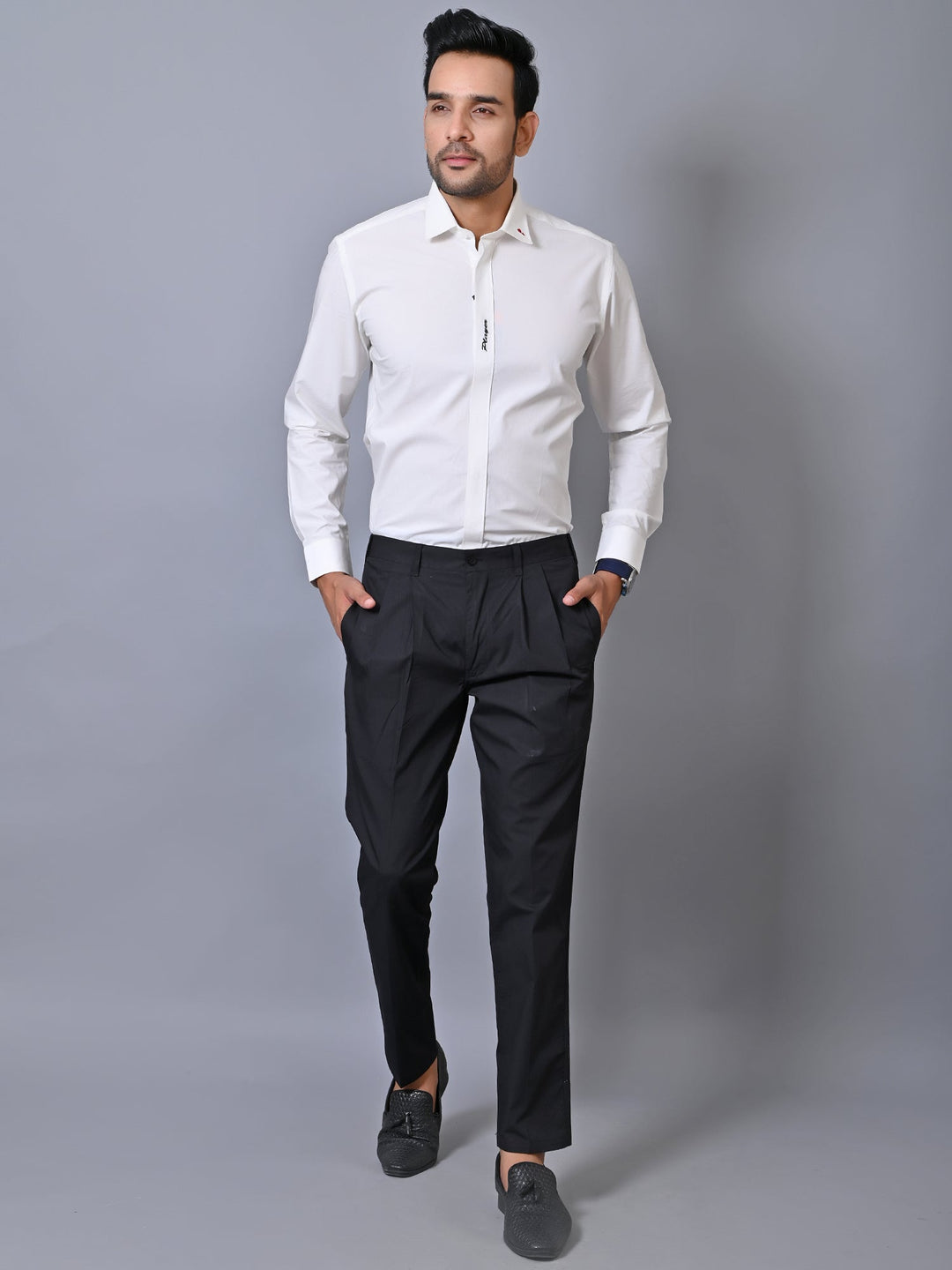 Embroidered Cotton Rummy Poker Shirts
