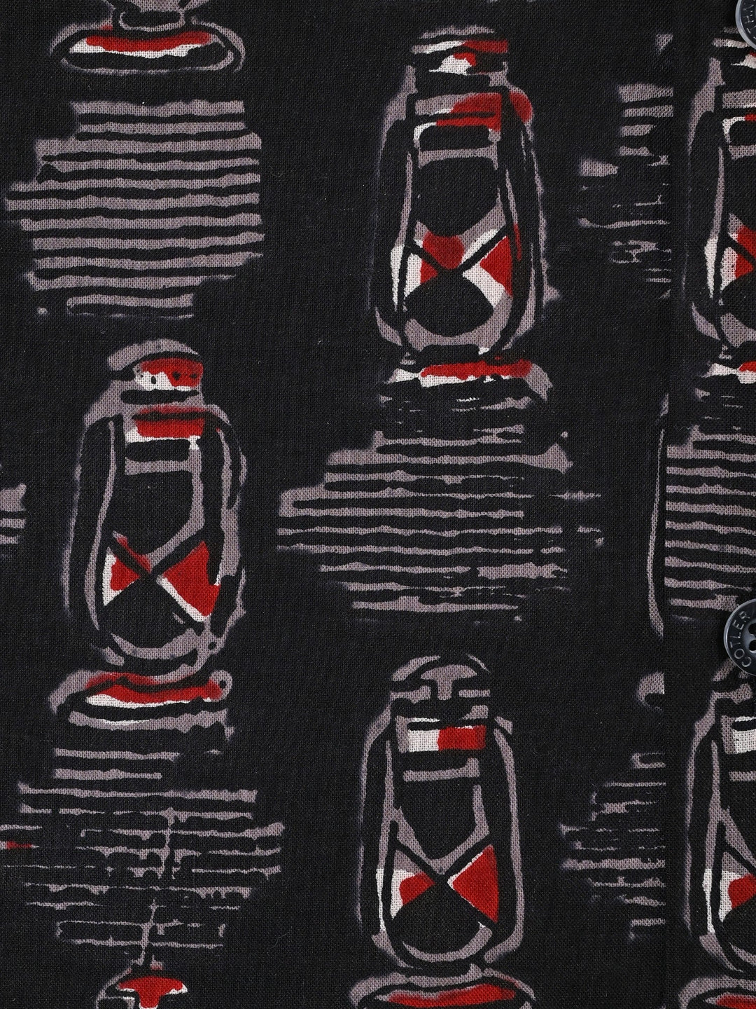 Abstract Black Shirts