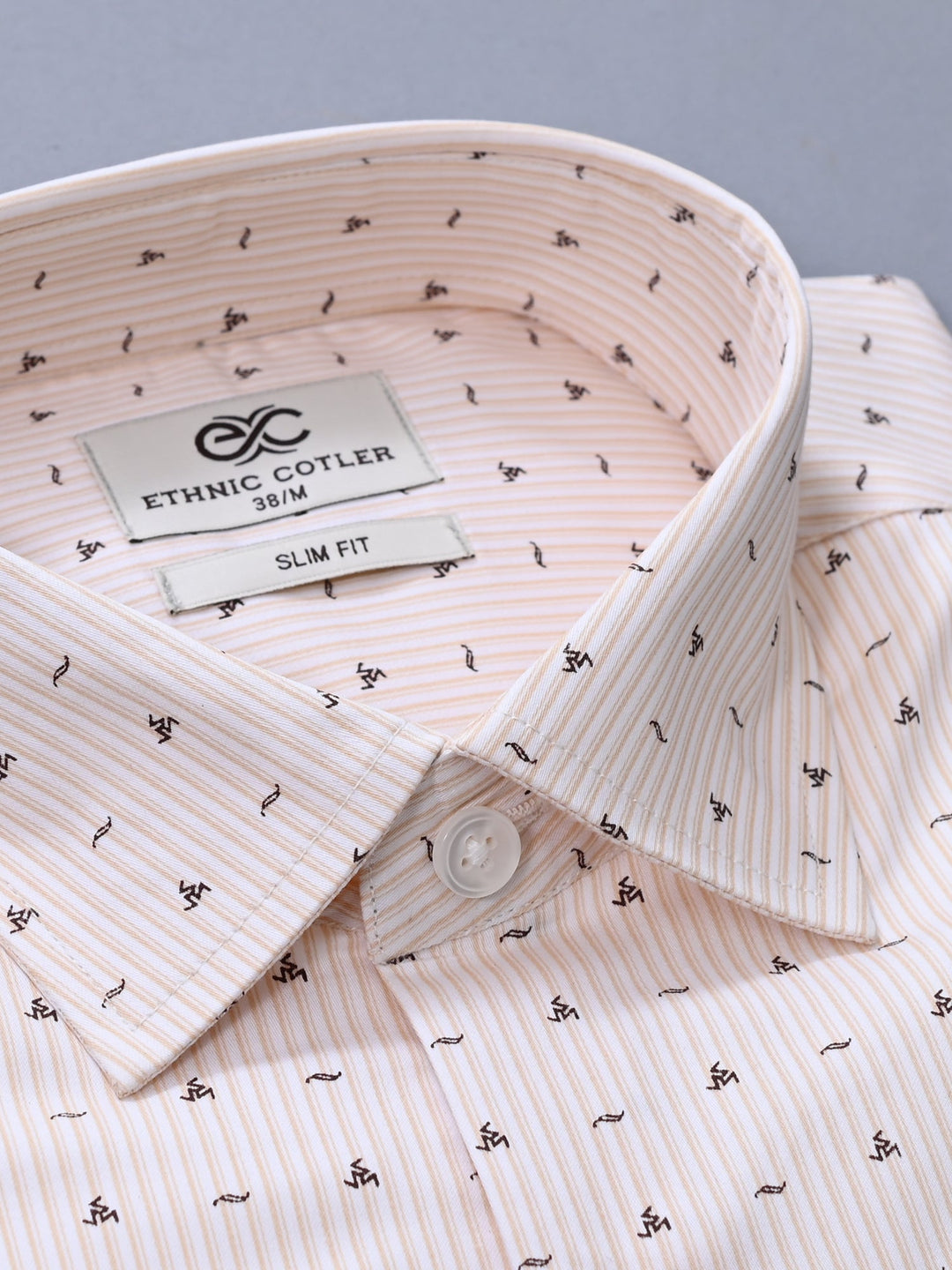 Abstract Cream Shirts