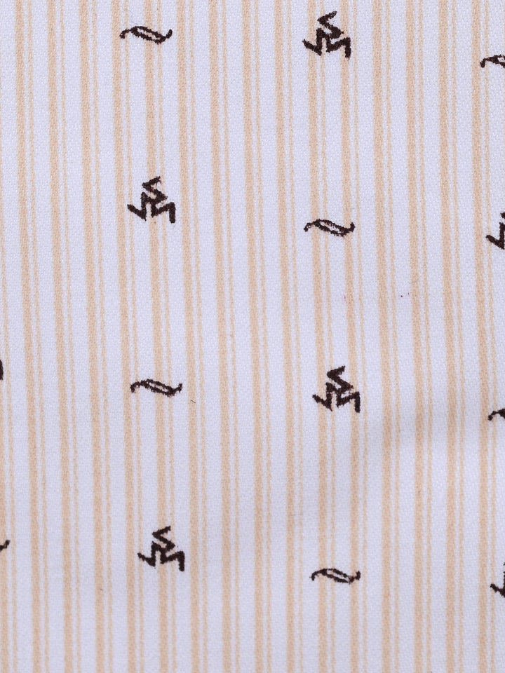 Abstract Cream Shirts