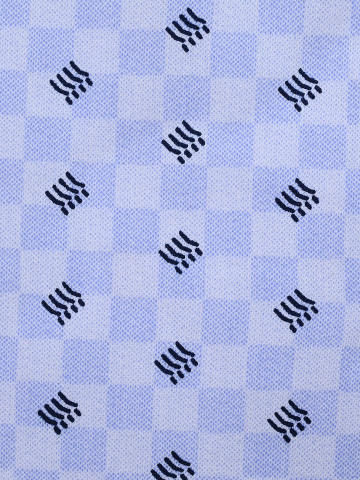Abstract Blue Shirts