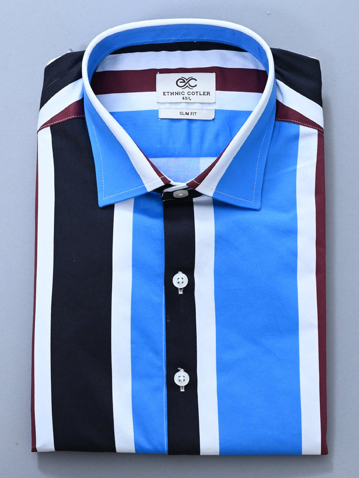 Colourblocked Multi Shirts