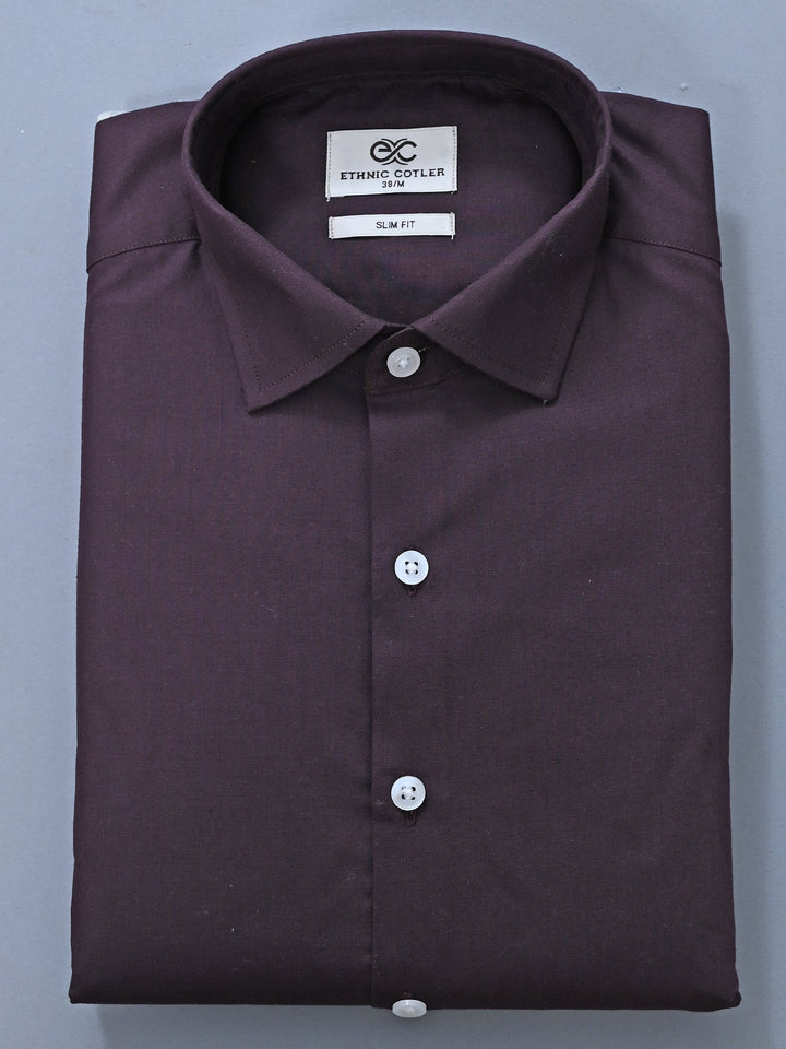 Solid Brown Shirts