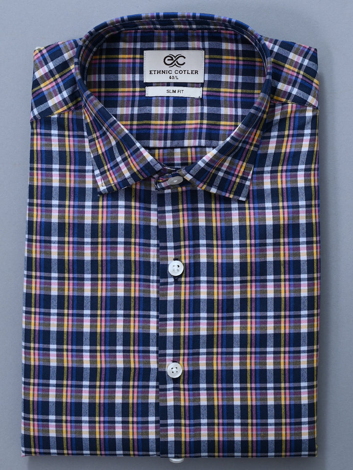 Checked Blue Shirts