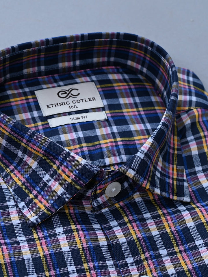Checked Blue Shirts