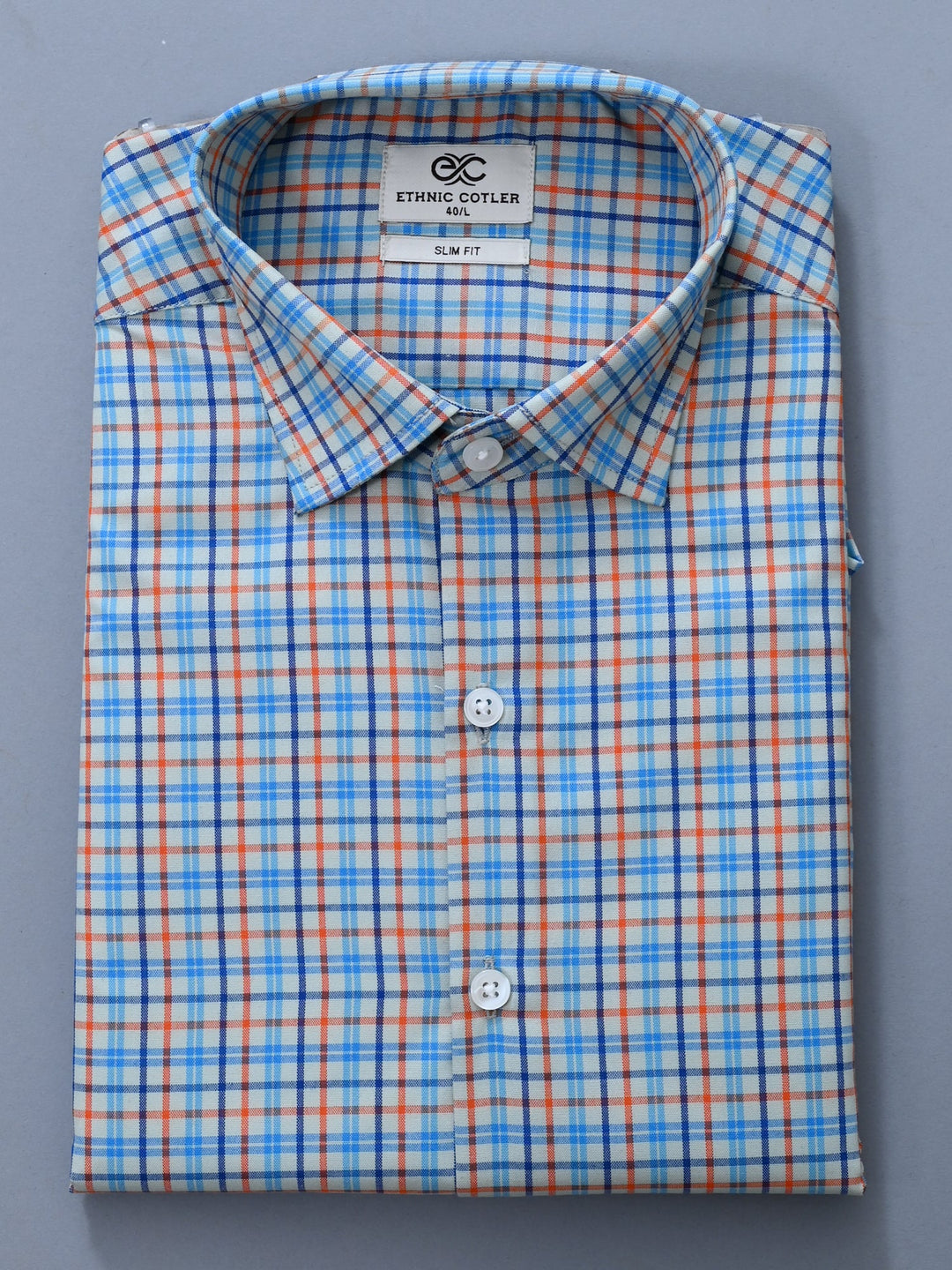 Checked Blue Shirts