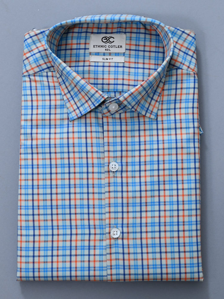 Checked Blue Shirts