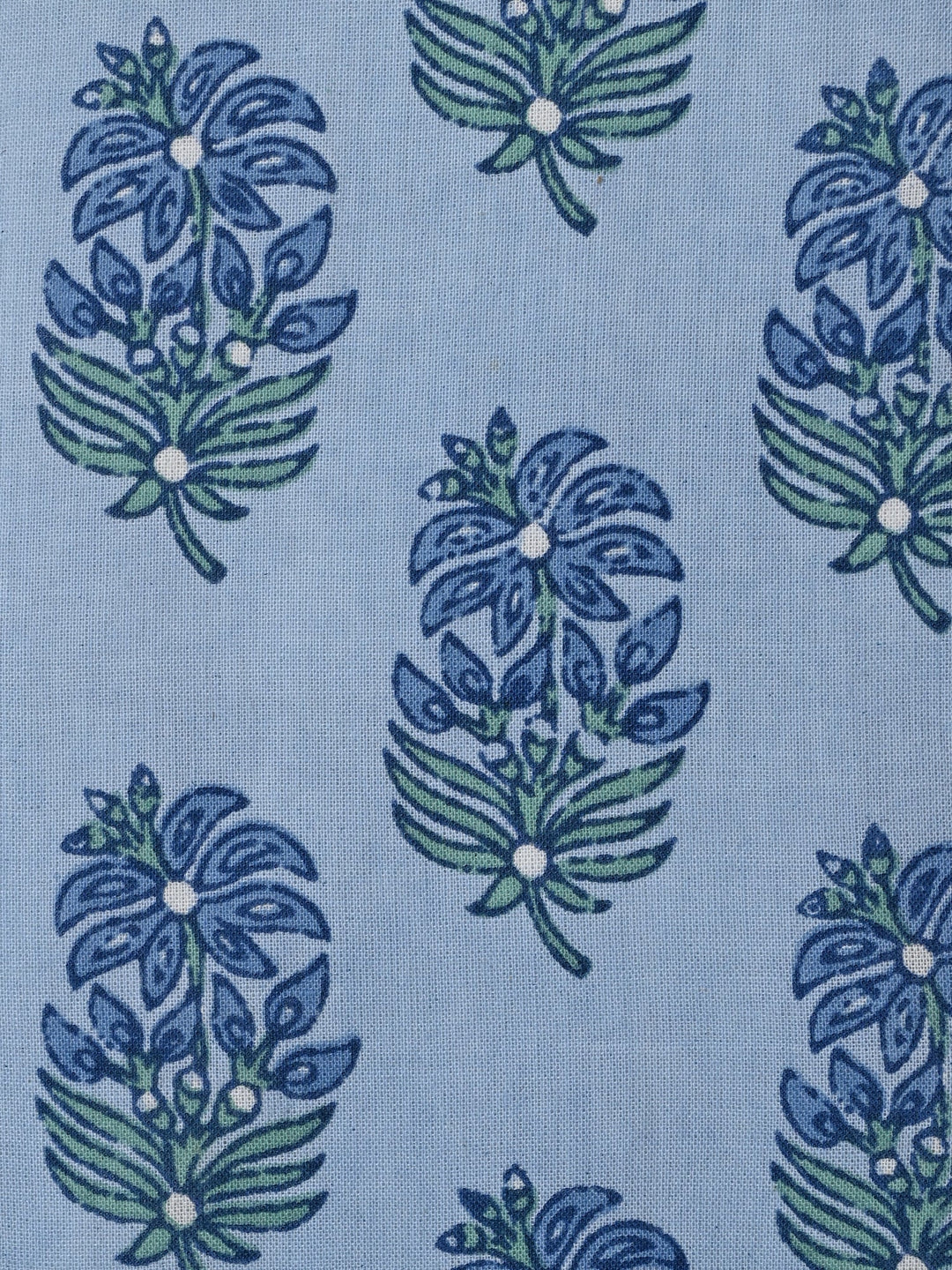 Floral Blue Shirts