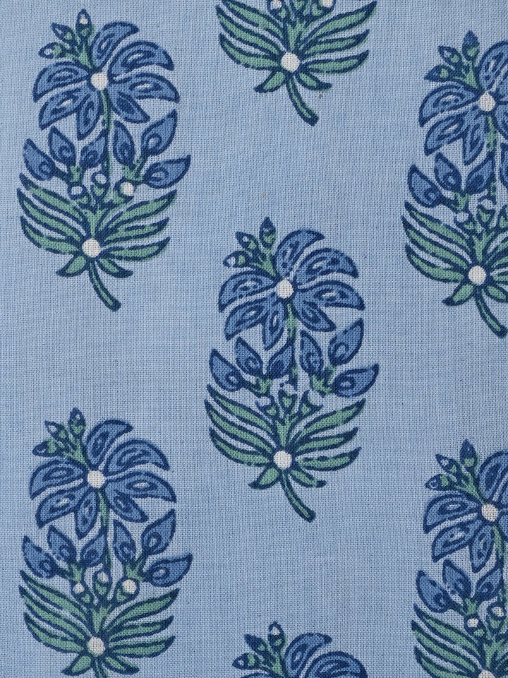 Floral Blue Shirts