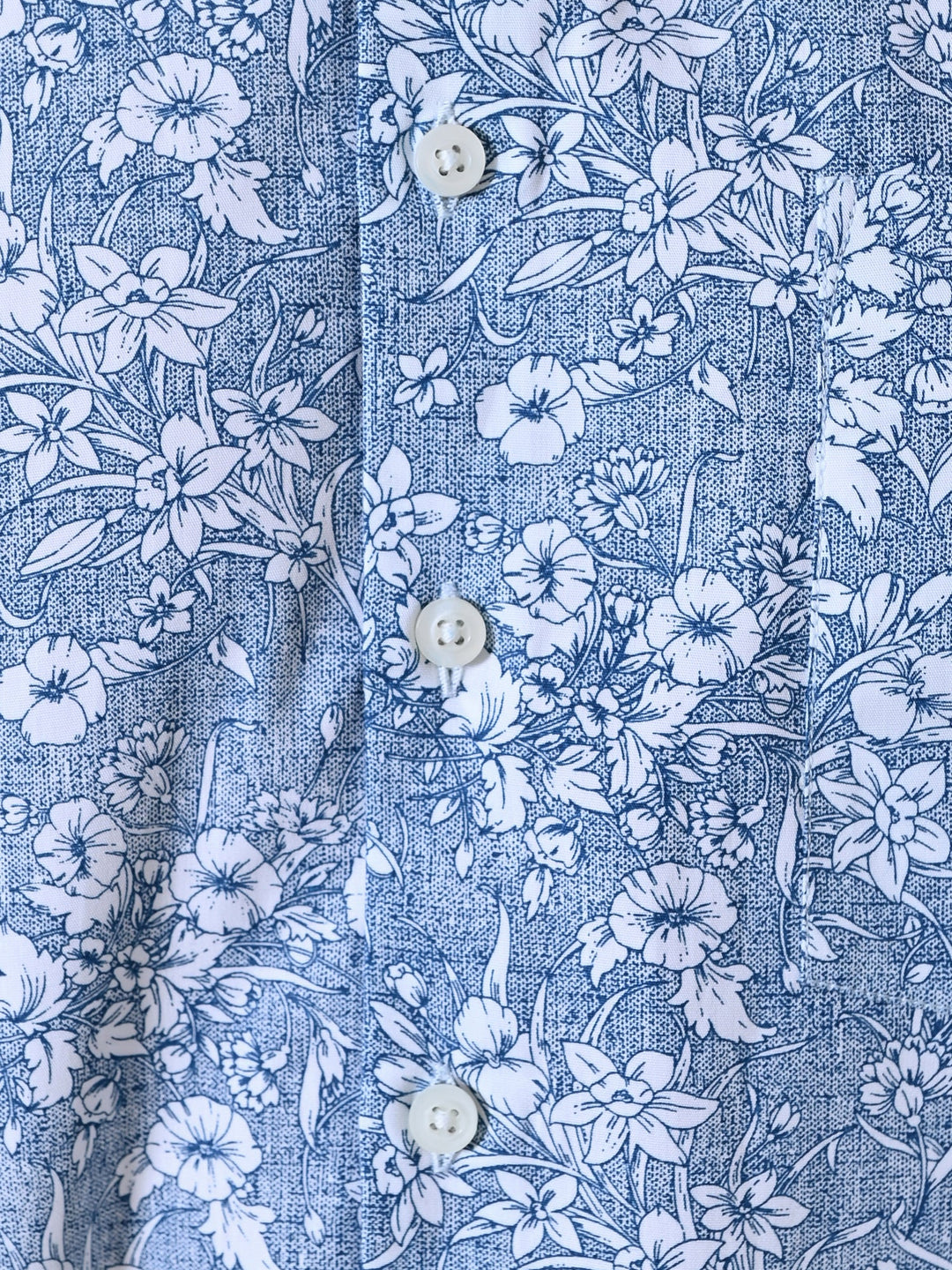 Floral Blue Shirts
