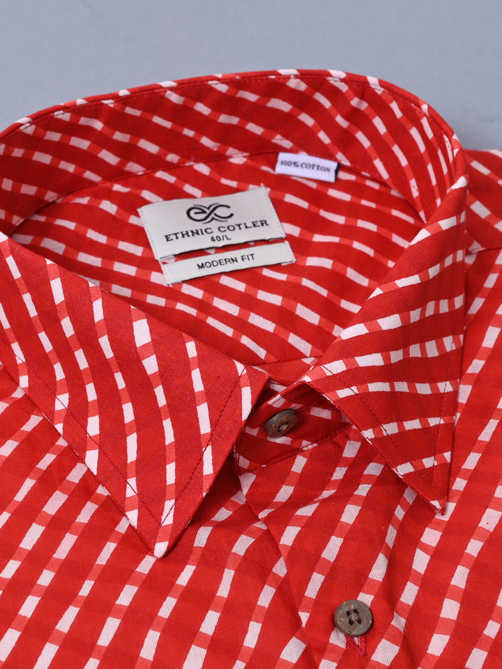 Striped Red Shirts