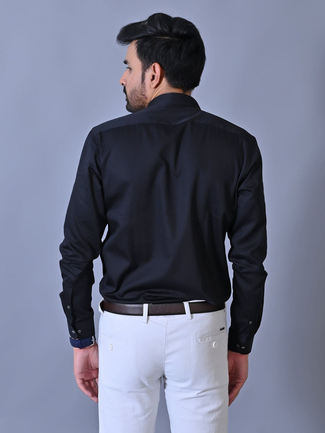 Solid Black Shirts