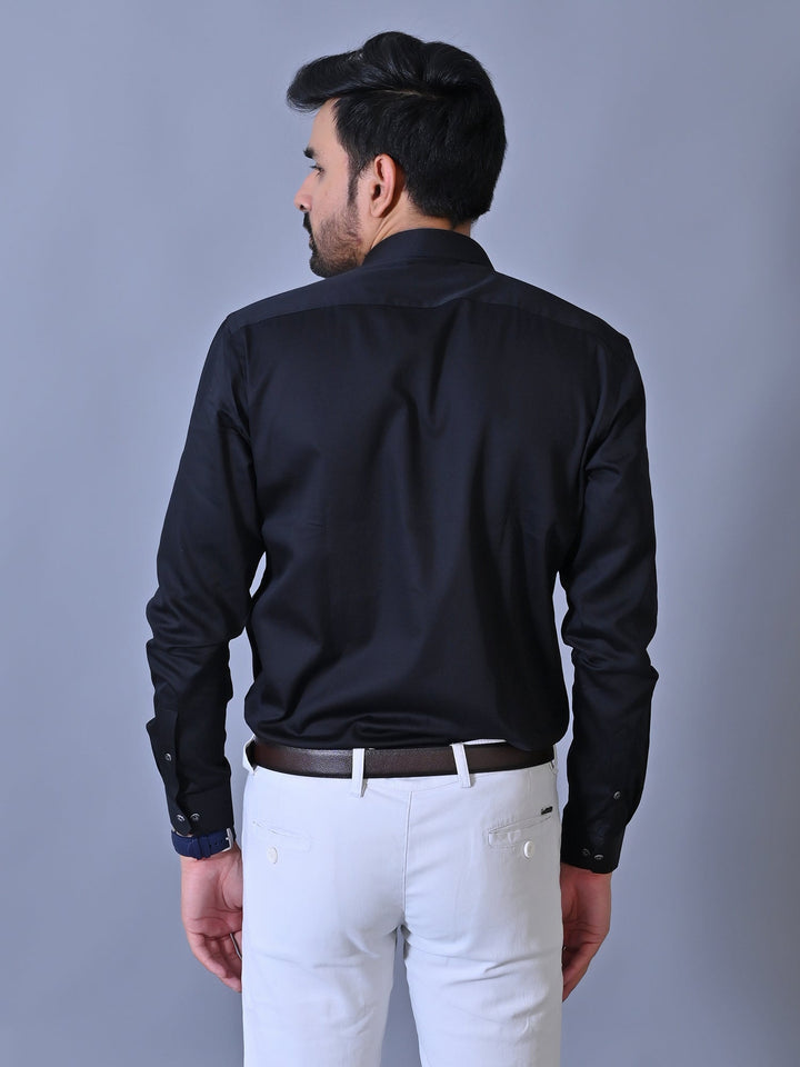 Solid Black Shirts
