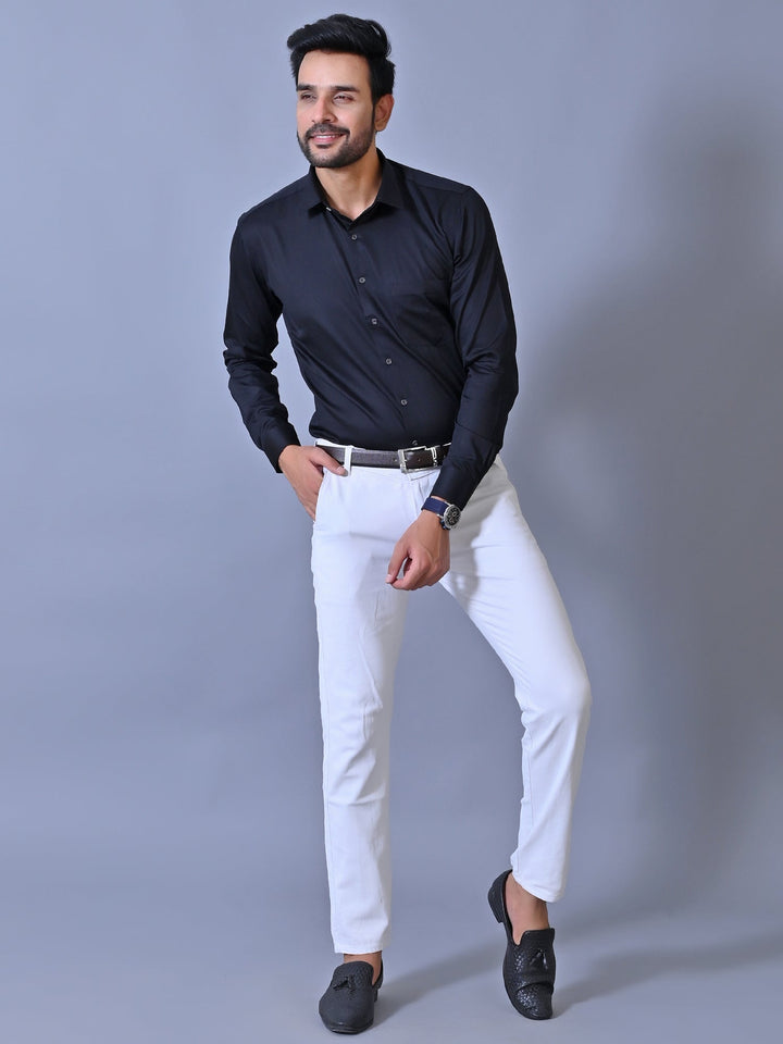 Solid Black Shirts