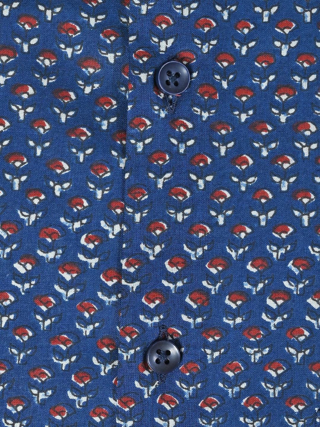 Printed Navy Blue Shirts