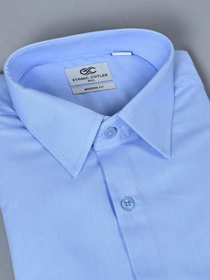 Solid Blue Shirts