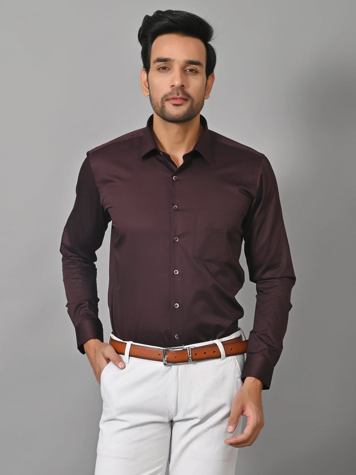 Solid Maroon Shirts