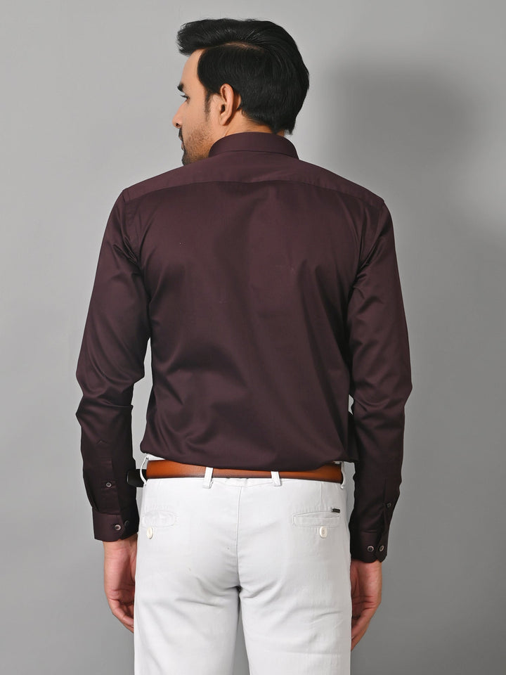Solid Maroon Shirts