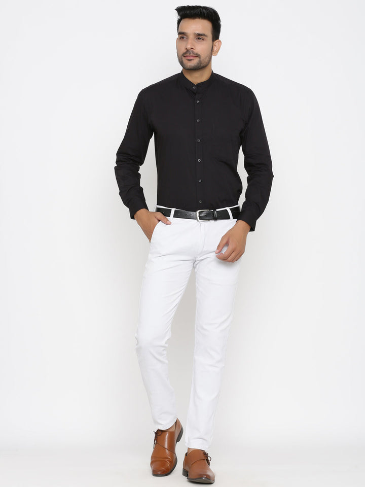 Solid Black Shirts