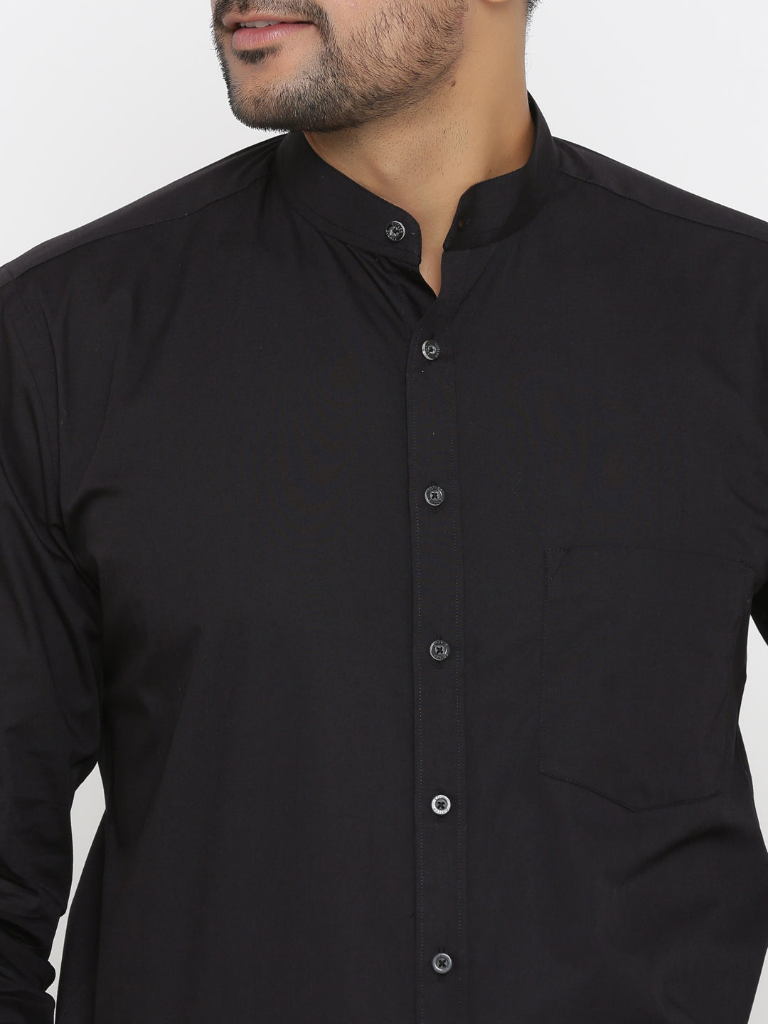 Solid Black Shirts