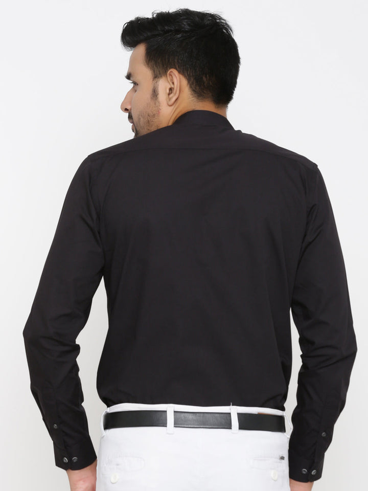 Solid Black Shirts