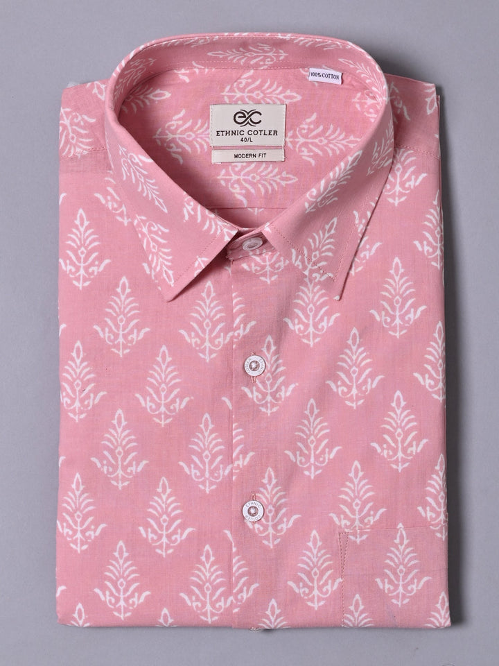 Floral Pink Shirts