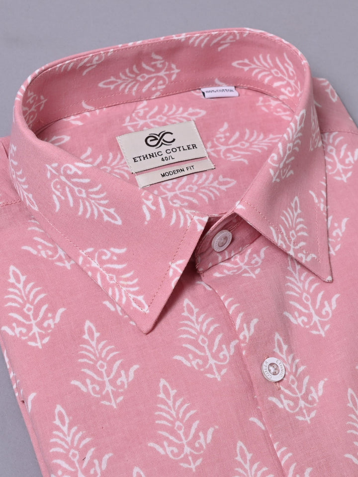 Floral Pink Shirts