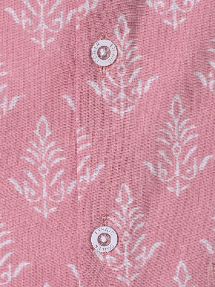 Floral Pink Shirts