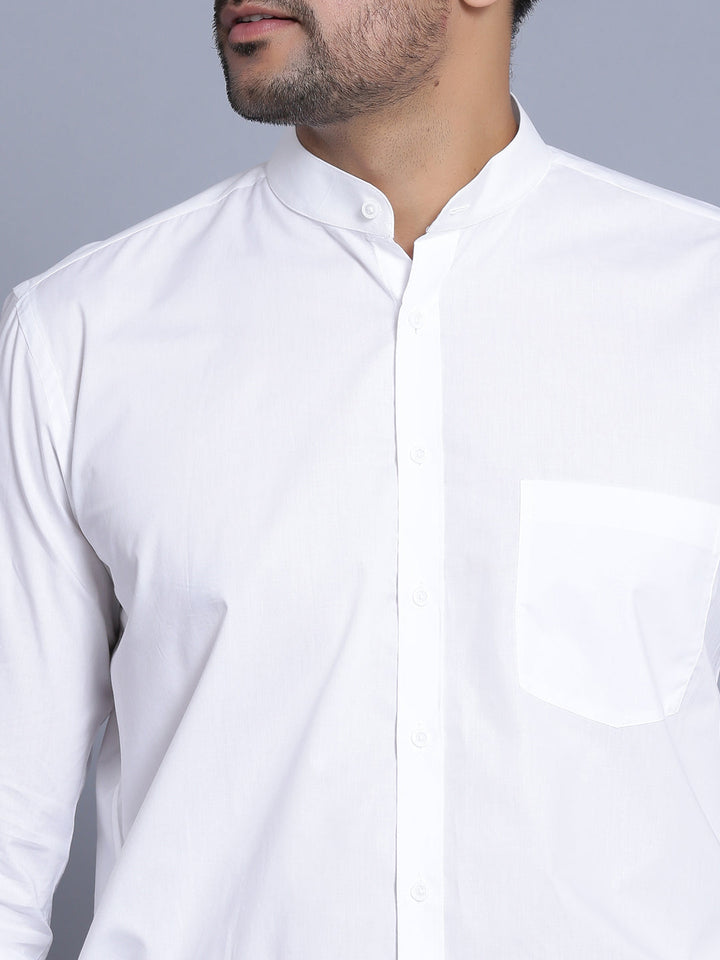 Solid White Shirts