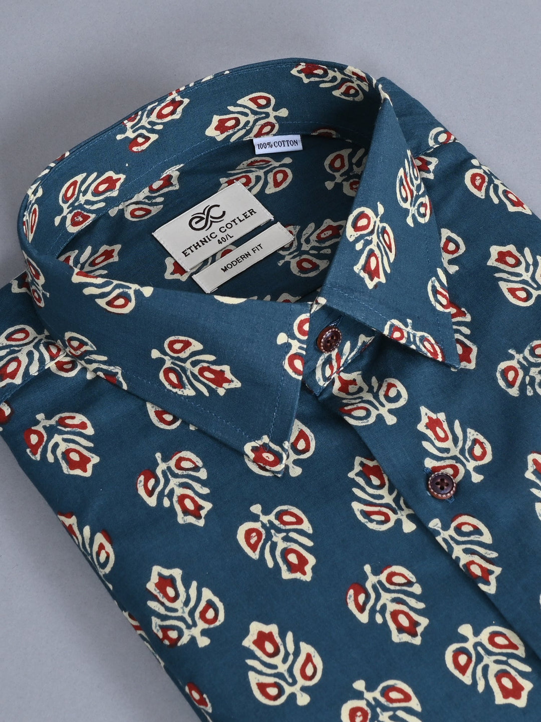 Floral Blue Shirts