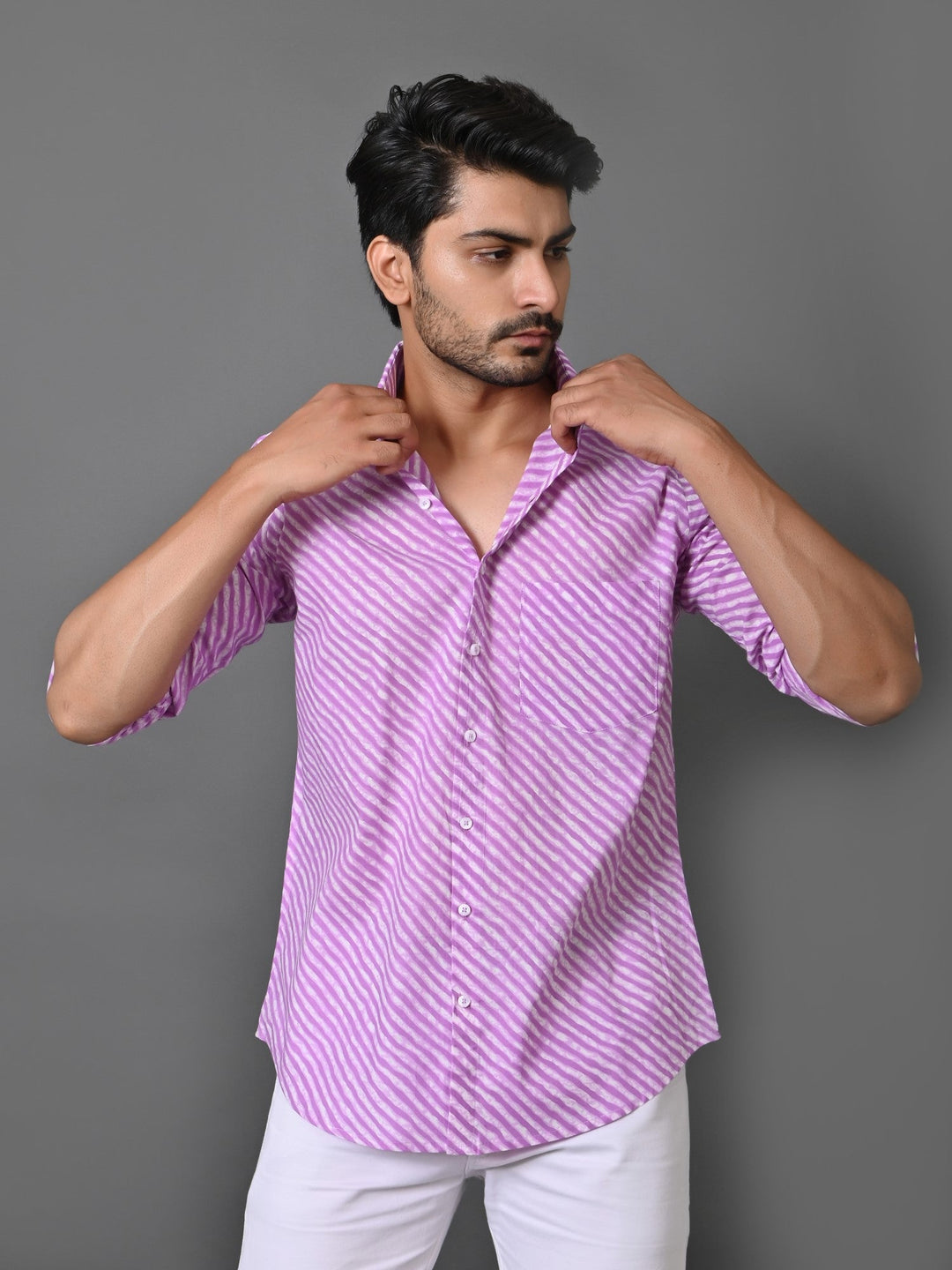 Leheriya Purple Shirts