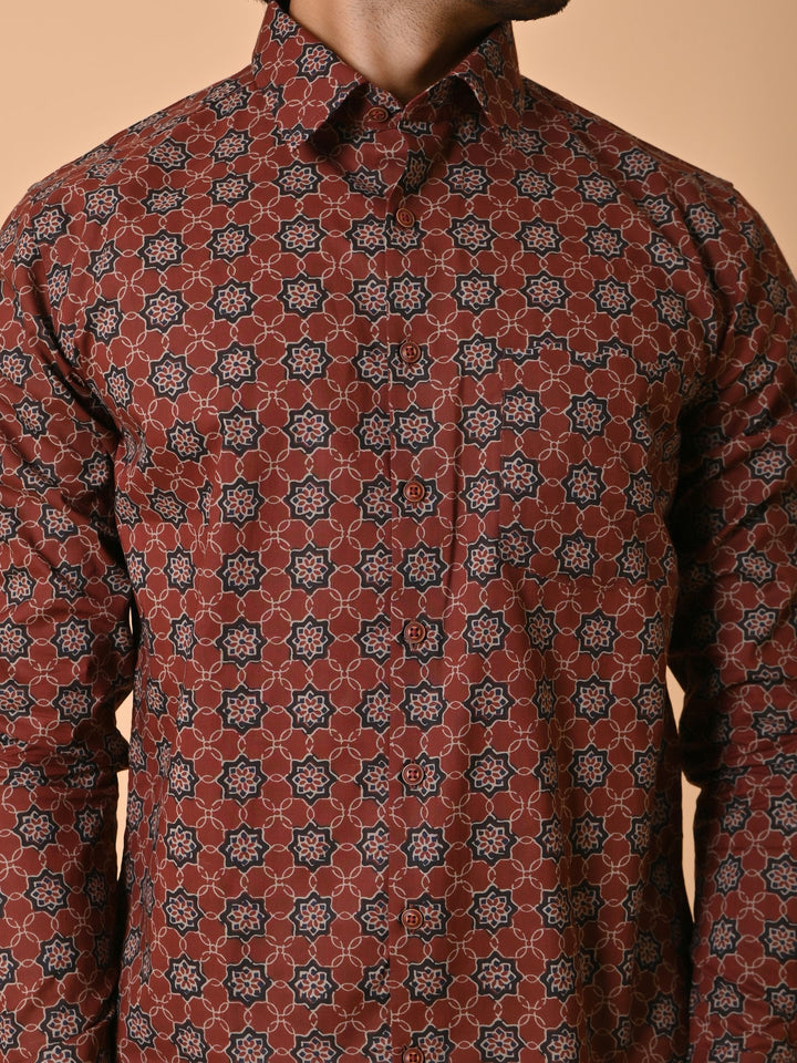 Geometric Wine Shirts