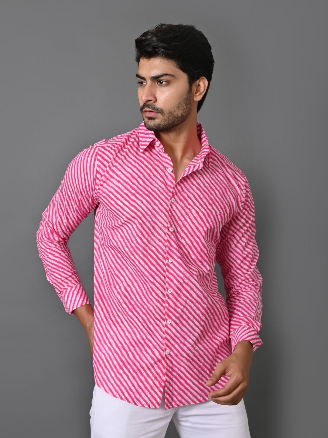 Leheriya Pink Shirts