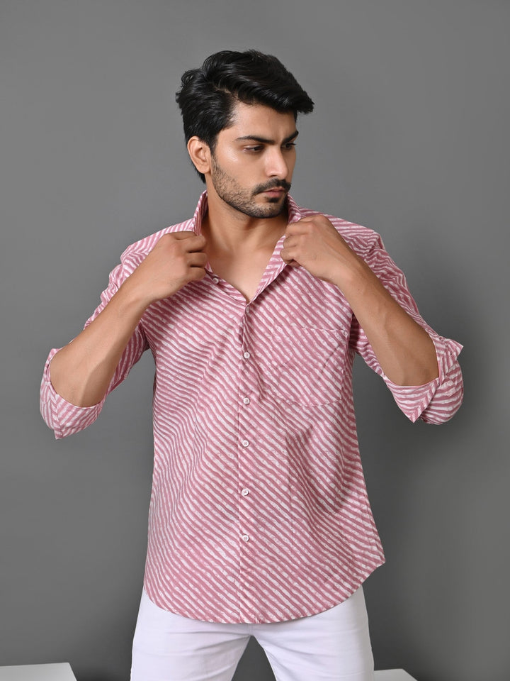 Leheriya Pink Shirts