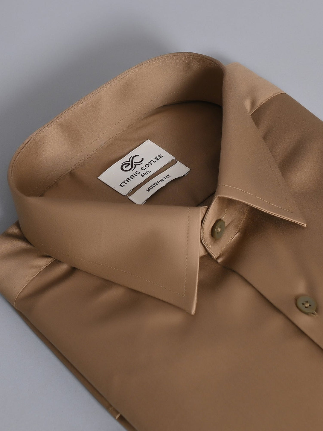 Solid Brown Shirts