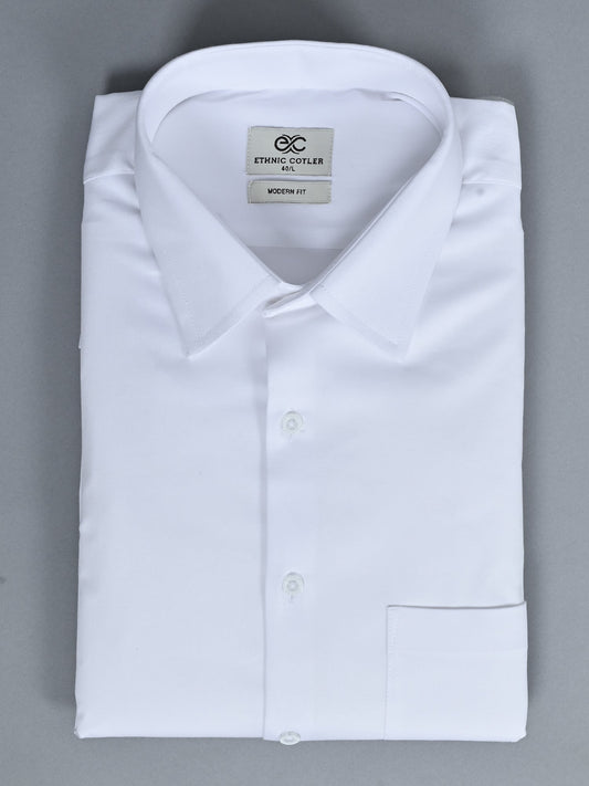 Solid White Shirts