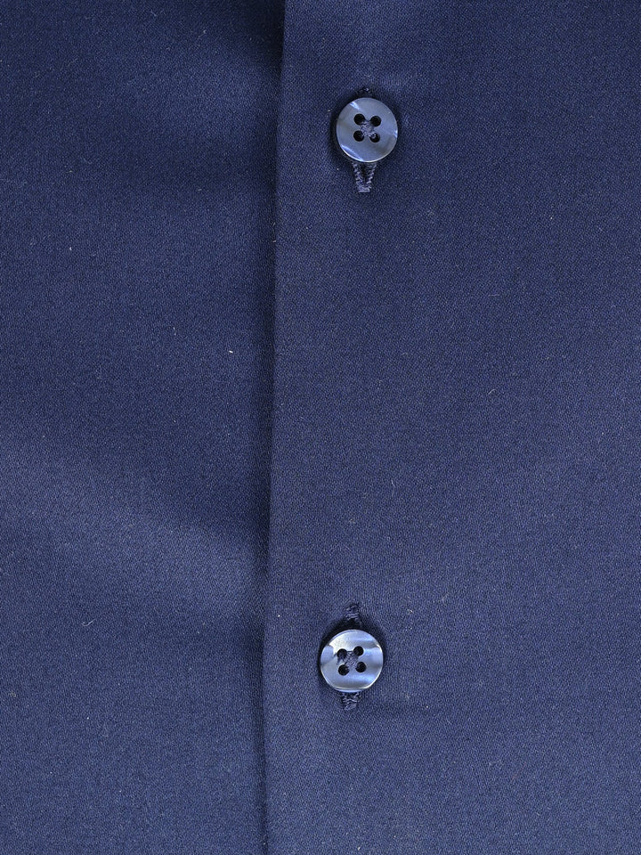 Solid Navy Blue Shirts