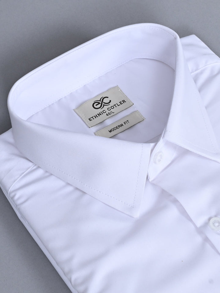 Solid White Shirts