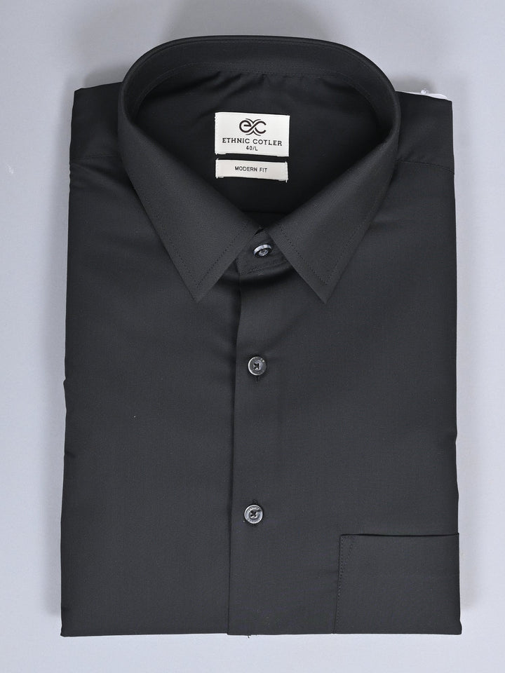Solid Black Shirts