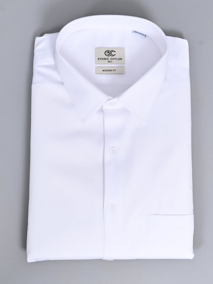 Solid White Shirts