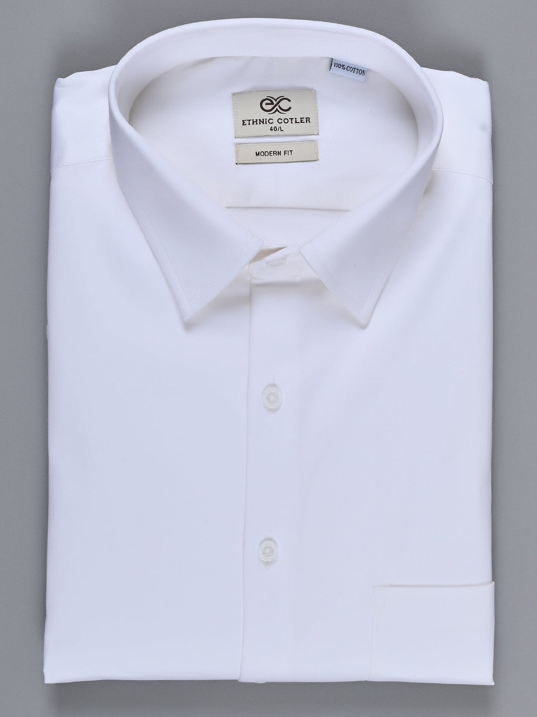 Solid White Shirts