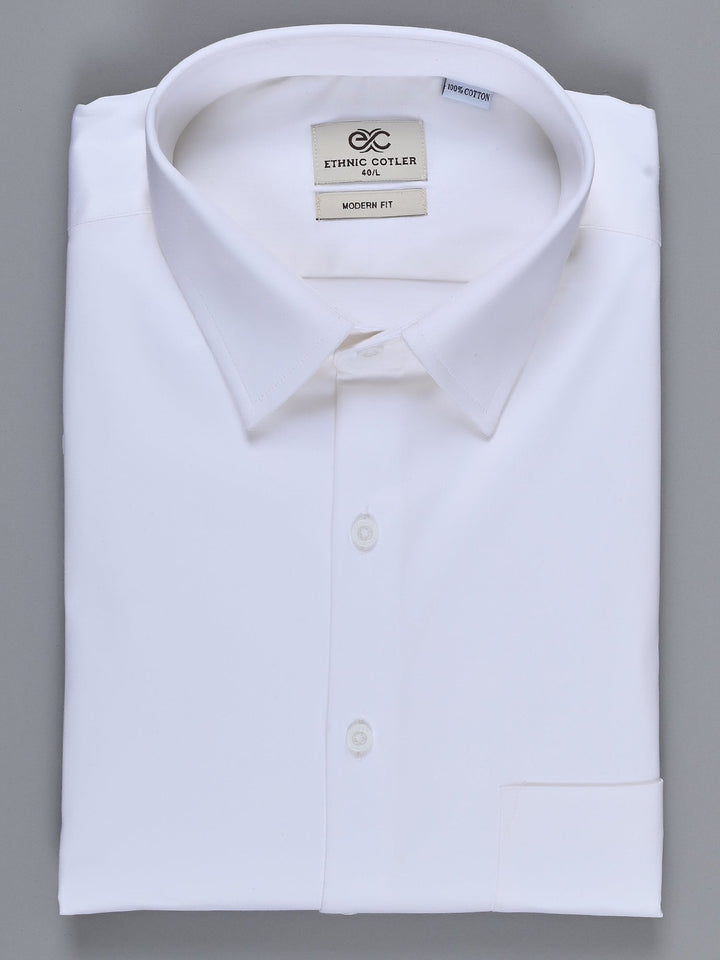 Solid White Shirts