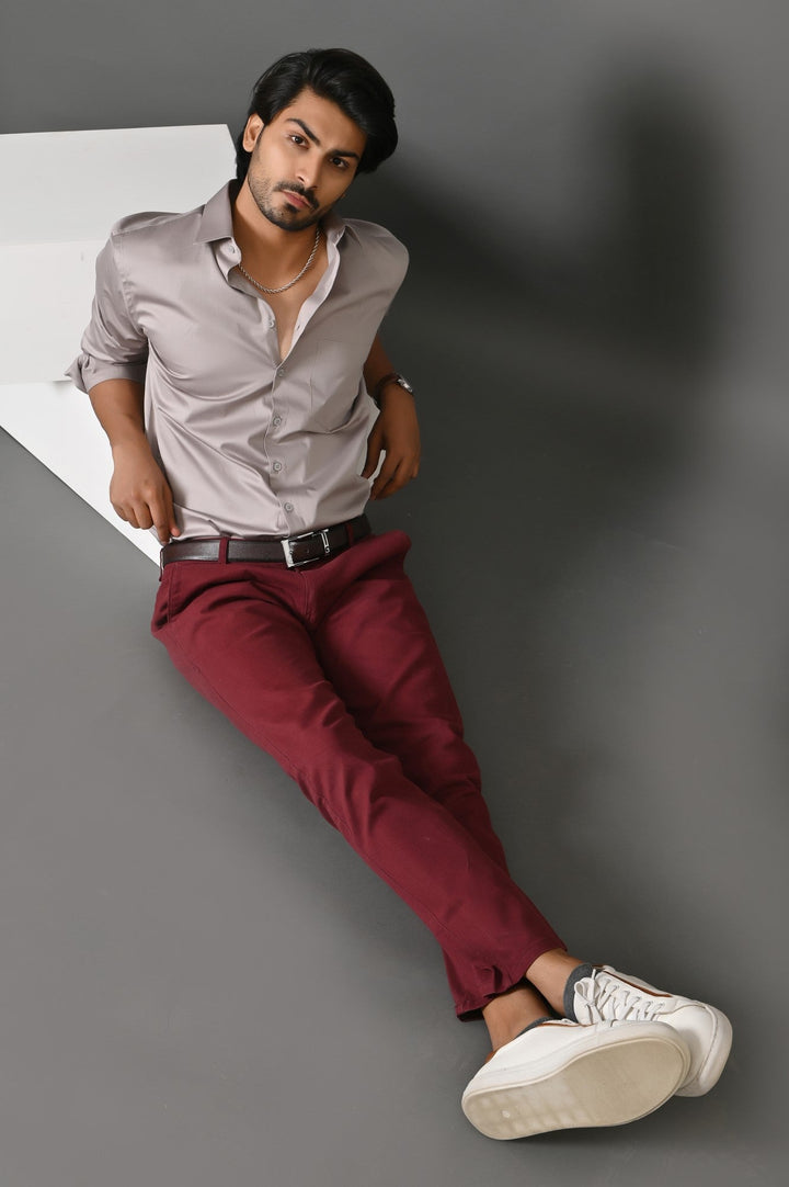 Solid Grey Shirts