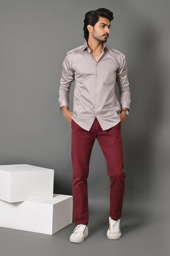 Solid Grey Shirts