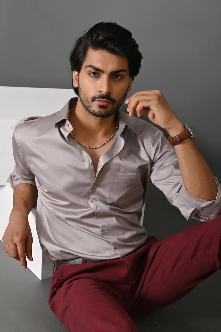 Solid Grey Shirts