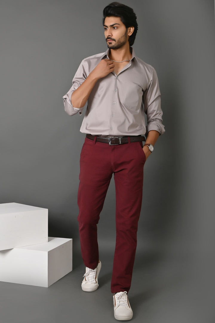 Solid Grey Shirts