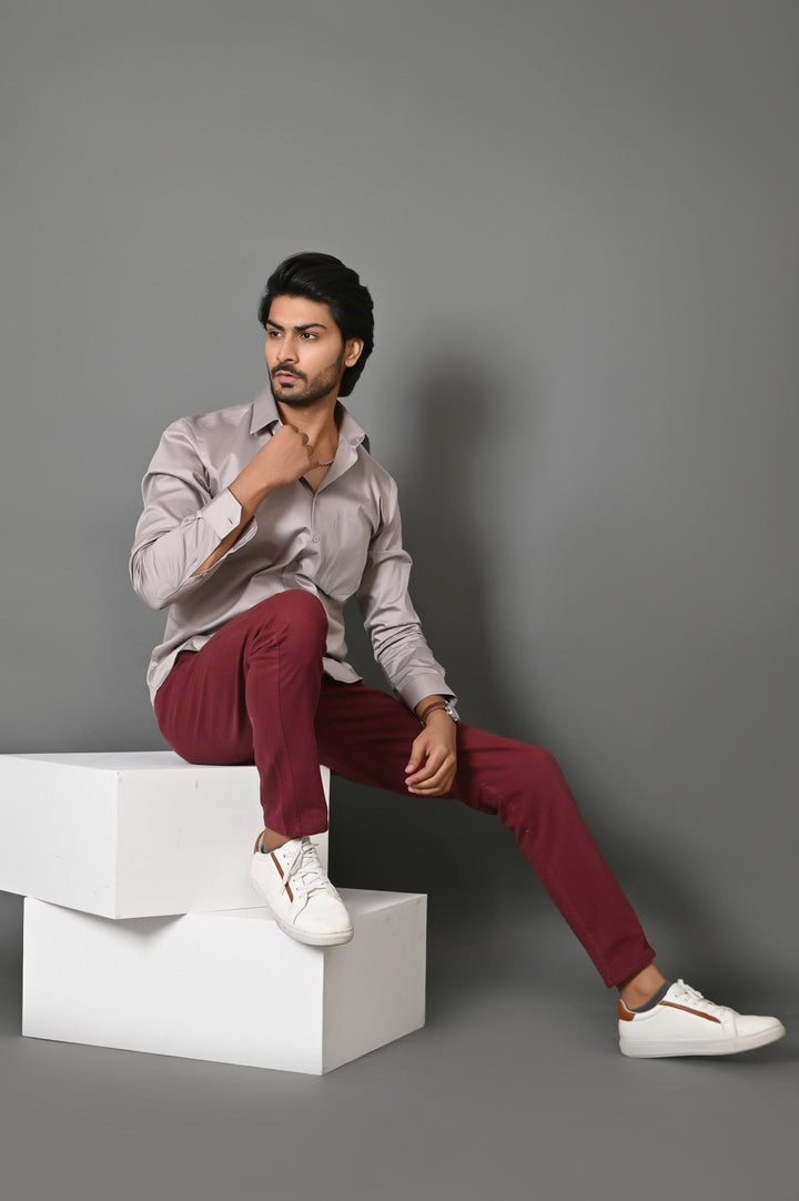 Solid Grey Shirts