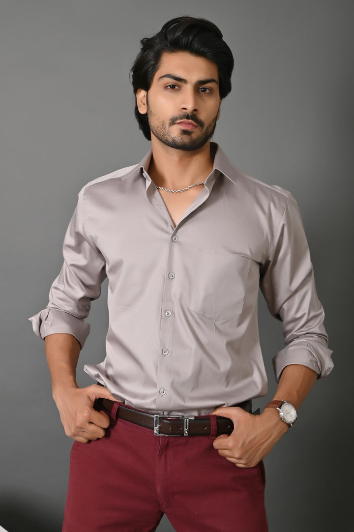 Solid Grey Shirts